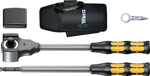 Wera átmenő racsni 8002 C Koloss All Inclusive készlet 1/2 hüvelyk 30 fogas