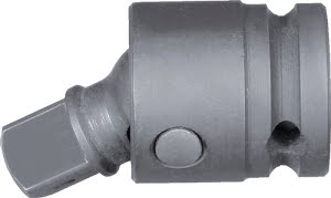 Gedore Universal joint DIN3121 G12/5 ISO 1174 1/2 inch 75/5mm manganese phosphatised