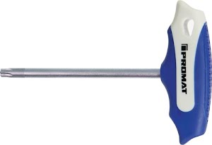 T-handle screwdriver T 20 x 100 mm 2-component handle PROMAT