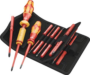 Torque screwdriver set 16-part 1.2-3 Nm WERA