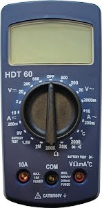 Multimètre HDT 60 2-600 V AC/DC HDT