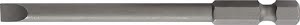 Bit voor sleufschroeven 4,5 mm lengte 89 mm 1/4 inch E6,3 snedesterkte 0,6 mm PROMAT