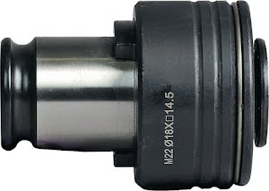 Adaptateur à changement rapide SES 6 mm x 4,9 mm taille 2 pour DIN 374/376 M8