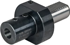 Gereedschapshouder E1 DIN 69880 span-d. 32 mm VDI30 passend voor keerplaatboor PROMAT