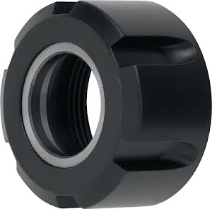 Clamping nut ER 32 dm 50 mm with ball bearings suitable for draw-in collet chuck