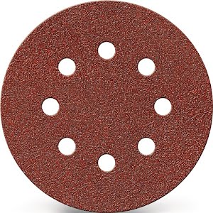 Disque abrasif adhésif GLS 4 115 mm granulation 60 pour bois/métal corindon PROMAT