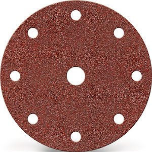 Disque abrasif adhésif GLS 1 150 mm granulation 240 pour bois/métal corindon PROMAT