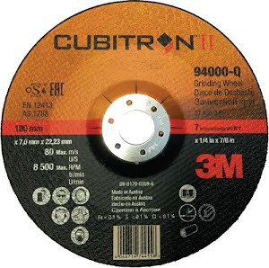 3M Cubitron II Disco de rebarbar 230X7X22,2