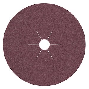 Fibre disc CS 561 diameter 115 mm granulation 120 for wood/metal corundum KLINGS