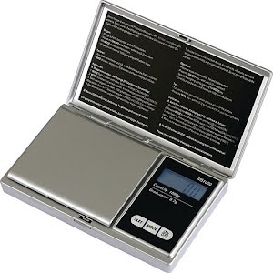 Zakweegschaaltje robuust LCD-display 1.000 g PESOLA