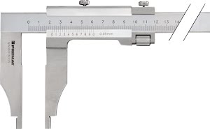 Workshop calliper gauge DIN 862 800 mm length of jaw 150 mm PROMAT