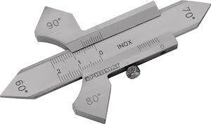 Sliding weld seam gauge measuring range 0-20 mm PROMAT