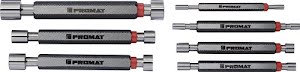 Set of threaded mandrels H7 each 1 pc. 3, 4, 5, 6, 8, 10, 12 mm with go and no-g