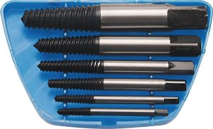 Screw extractor set M 3-M 18 5-part nominal size 1, 2, 3, 4, 5