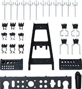 Assortiment de porte-outils lxHmm 30 pièces Armoire à outils