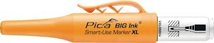 Permanent marker BIG INK white line width 1–4 mm bullet tip PICA