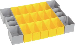 Divider set L-BOXX® B3 LB 102 W378xD313xH65 mm yellow/grey BS SYSTEMS