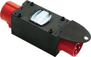 CEE adapter 32A, 400V, 6h IP44