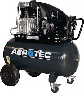 Compressor Aerotec 625-90-15 PRO 420 l/min 15 bar 3 kW 400 V 50 Hz 90 l AEROTEC