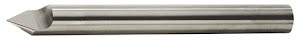 Engraving pen profile D dm 6 mm VHM overall length 75 mm WERNER WILKE
