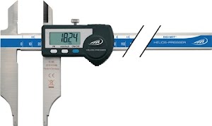 Workshop calliper gauge DIN 862 DIGI MET® 500 mm digital with probe tips HELIOS PREISSER