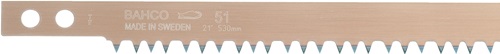 Hacksaw blade blade length 760 mm triangle group teeth for dry wood, stainless B