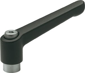 Adjustable clamping lever GN 300.1 d1 M 10 mm GANTER