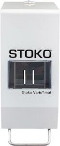 Zeepdispenser stoko vario mat H322xB126xD140ca.mm 1l, 2 l wit STOKO