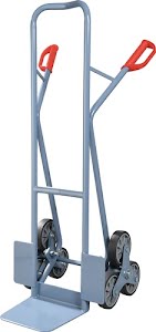 Promat Stairway truck height 1300 mm shovel size L250xW320mm tubular steel 3armed wheel