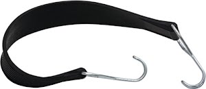 Tension belt rubber with 2 hooks suit. f. roll container W.720 mm