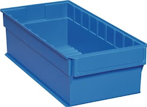 Promat Shelf container L500xW235xH145mm blueolypropylene