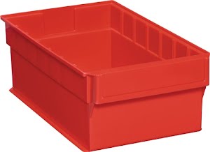 Promat Shelf container L400xW235xH145mm redolypropylene