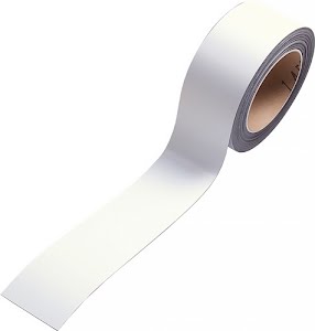 Magnetic tape tape width 20 mm tape length 10 m white EICHNER