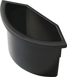 Waste insert plastic black 2 l HELIT