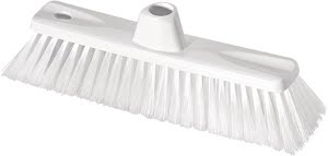 HACCP broom length 300 mm thickness of bristles 0.25 mm white NÖLLE