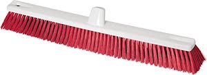 HACCP broom length 600 mm thickness of bristles 0.25 mm red NÖLLE