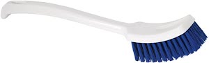 Brosse à manche HACCP longueur 400 mm épaisseur des poils 0,50 mm bleu NÖLLE