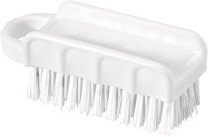 Brosse à ongles HACCP longueur 155 mm épaisseur des poils 0,50 mm blanc NÖLLE