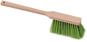 Hand brush Elaston/PET length 430 mm with wooden stock