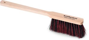 Hand brush Arenga/Elaston length 450 mm with wooden stock SOREX