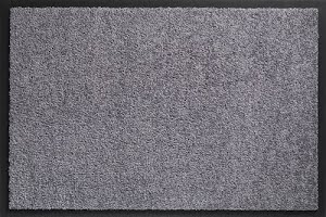 Doormat washable grey polyamide L900xW2500xT7 mm