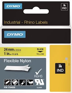 Labelling tape tape width 24 mm tape length 3.5 m flexible nylon tape DYMO