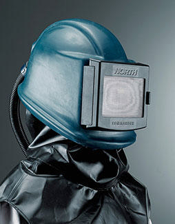 Honeywell Helmet with dirty air outlet COMMANDER A133130-00