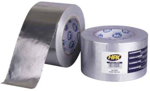 HPX Aluminium tape 75mm x 50m AL7550