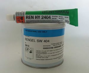 Resin and hardener for injection bolt epoxy adhesive