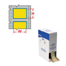 Brady Wire Marking Sleeve BM71-187-1-342YL 1000PC