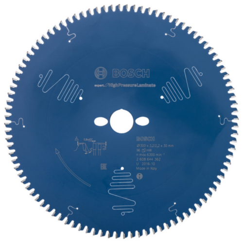 Bosch Expert for High Pressure Laminate circular saw blade 300x30-96