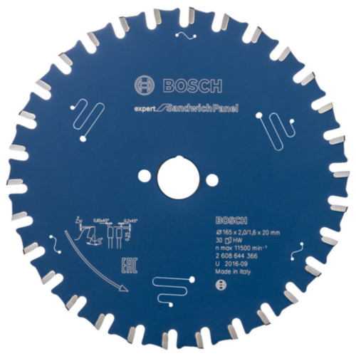 Bosch Circular saw blade 165 x 20 x 2/1.6 x 30T