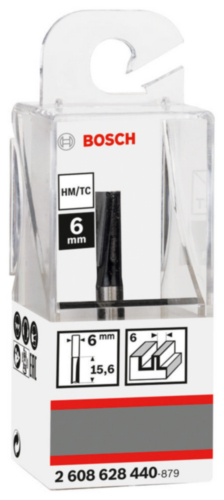 Bosch End mill 6 x 15.6 - 6mm