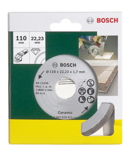 Disc de tăiere diamantat Bosch 2607019471